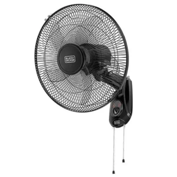 Black+Decker 16 Inch Wall Fan (FW1620-B5) model FW1620-B5 front view - GharOne Nepal